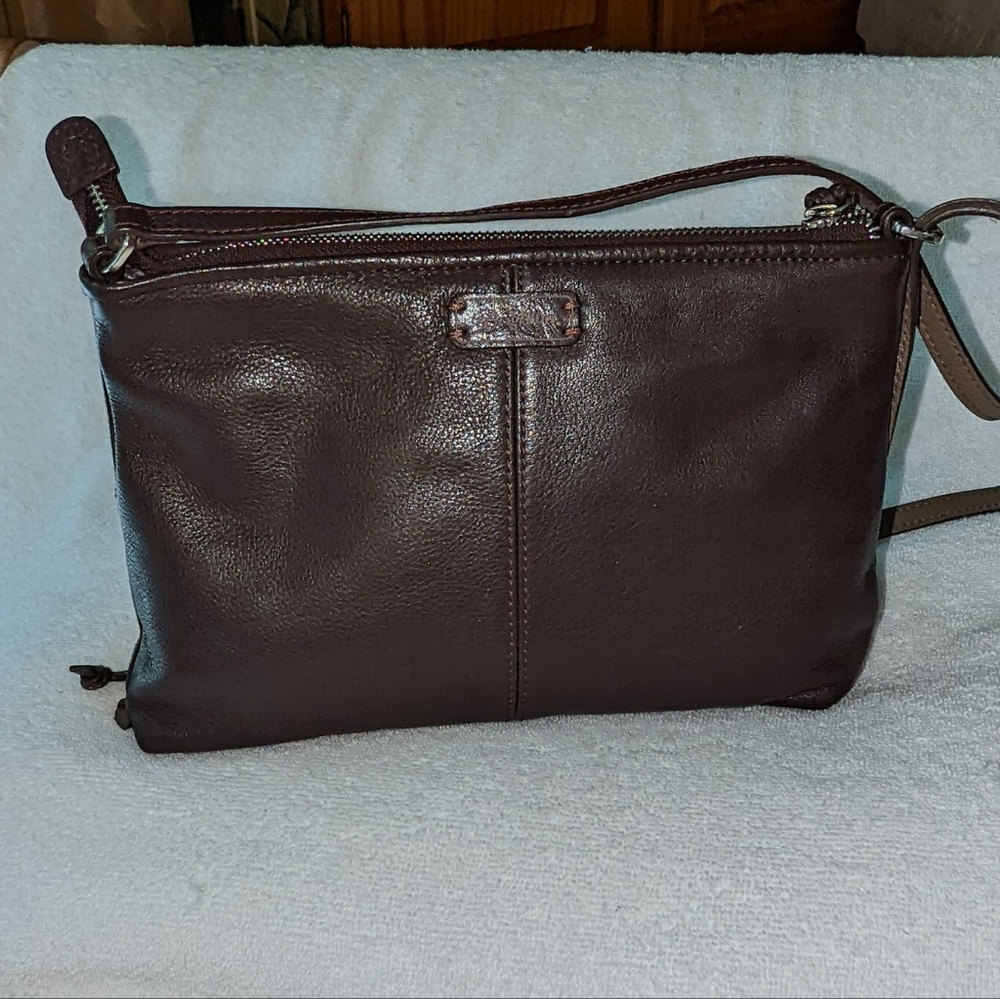 Brighton fashionsta brown crossbody bag. - Picture 2 of 13